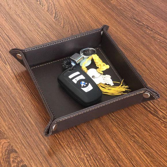 Кожаный защитный чехол для очков: Унисекс-сумка для хранения солнцезащитных очков и очков для коррекции близорукости из полиуретана