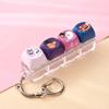 Halloween Pattern Halloween Fidget Pressing Keychain 4 Keys Keyboard Fidget  Daily Use