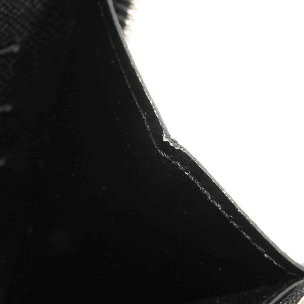 Used Zippy Organizer NM (12564) M30056 7940, New LV Logo, Black, Zip Around, RFID, Current Model Taiga Noir Men's from