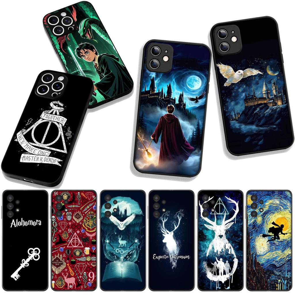 Cover for Apple iPhone 17 16 11 Pro XS Max XR 6 7 8 Plus 16E SE 2020 Air 5 SE2 Phone Case Art Movie Harries Wand Potters