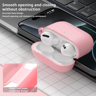 Для чехла AirPods Pro 3, Полный защитный чехол-накладка, совместимый с Apple AirPods Pro 3-го поколения. Беспроводной Bluetooth чехол для наушников