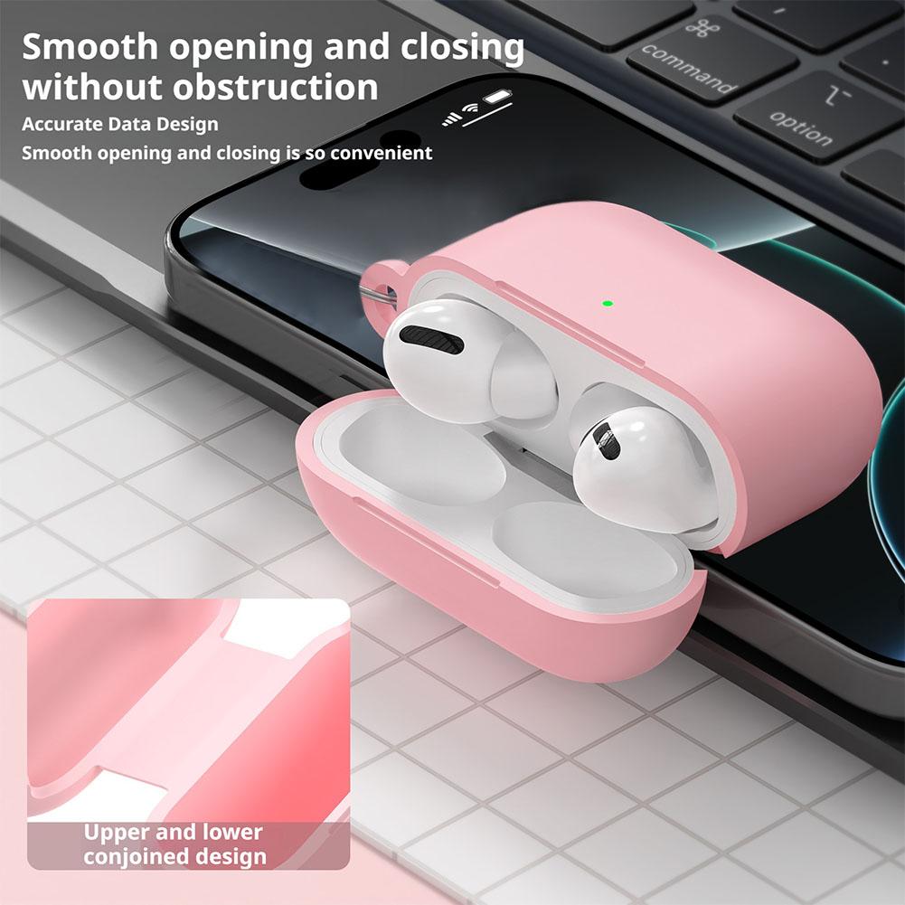 Для чехла AirPods Pro 3, Полный защитный чехол-накладка, совместимый с Apple AirPods Pro 3-го поколения. Беспроводной Bluetooth чехол для наушников