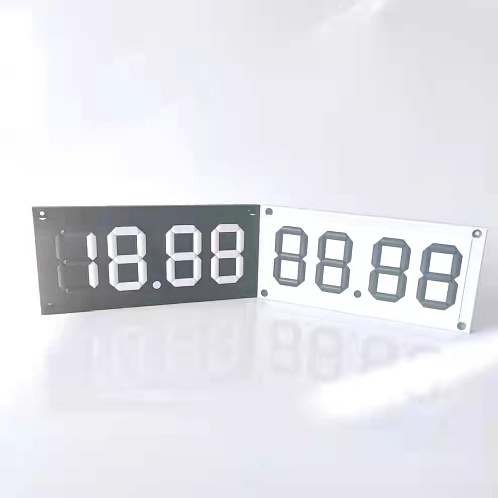 Ultra-clear 7-segment Number Digital Signage for Office Building Lobby
