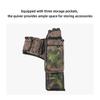 3 Tube Waist Hanged Archery Target Quiver Oxford Cloth Arrow Quiver with Adjustable Belt
