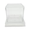 Baseball Display Case Acrylic Clear Baseball Display Case Square Cube Memorabilia Display Box Baseball Protector