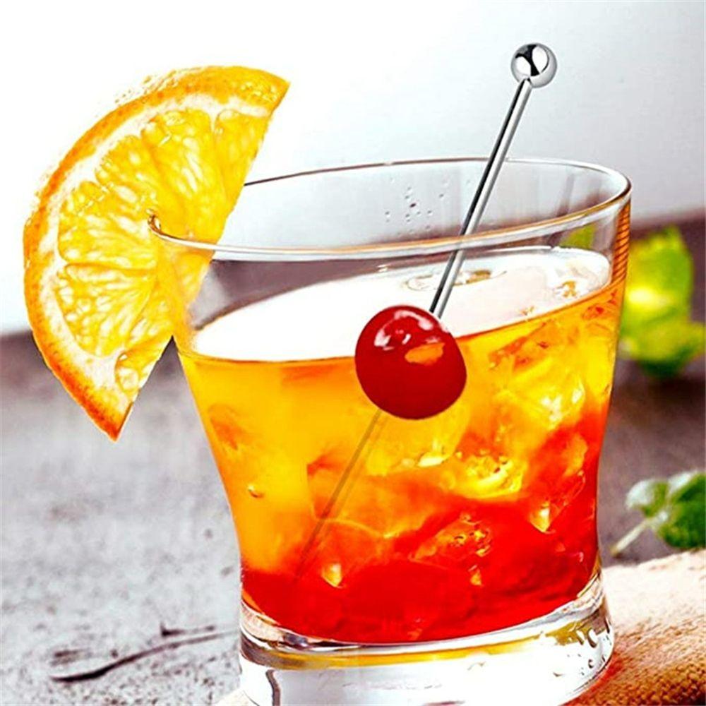 Многоразовые кухонные инструменты Декорации для напитков Коктейльные шпажки Зубочистки Фруктовая вилка Фруктовые палочки