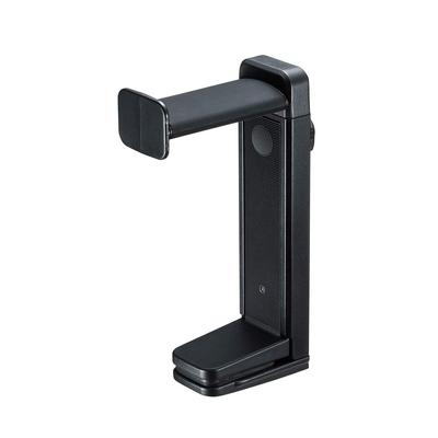 Sanwa Supply вращающаяся на 360 градусов подставка для наушников с функцией регулировки высоты черная 2-полосная PDA-STN25BK