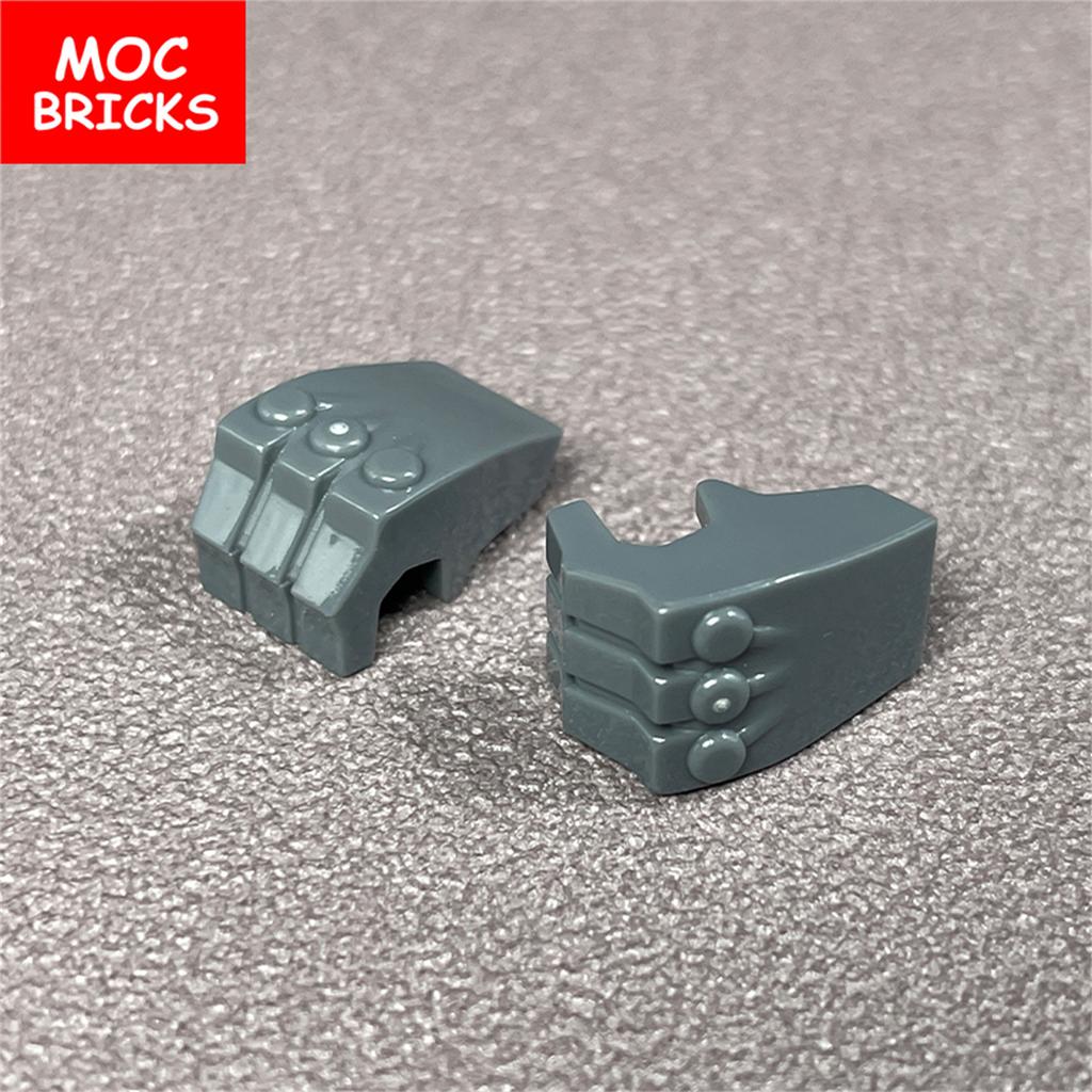 4 пары/лот Кубики MOC Часть тела Рука Кулак Гориллы Боксерская перчатка 11092 Оружие Строительные блоки Куклы DIY Игрушки Для Детей Подарки