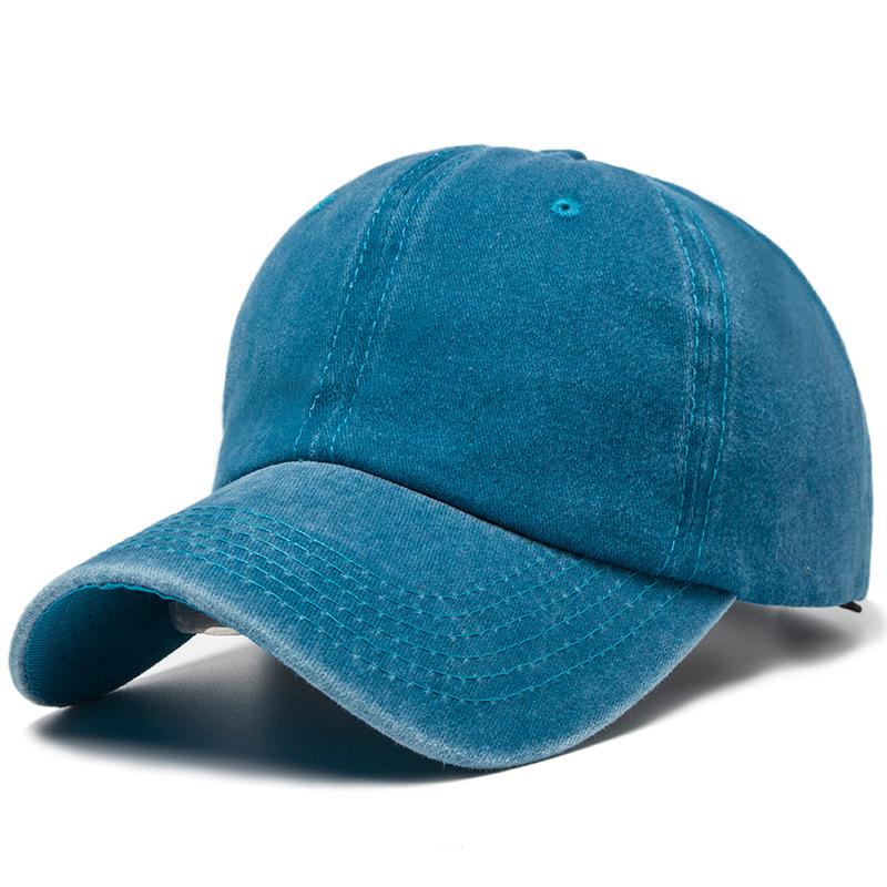 Fashion New Vintage Washed Cotton Baseball Cap Parent Kids Adjustable Solid Color Casual Sun Hats For Boy Girl Spring Summer