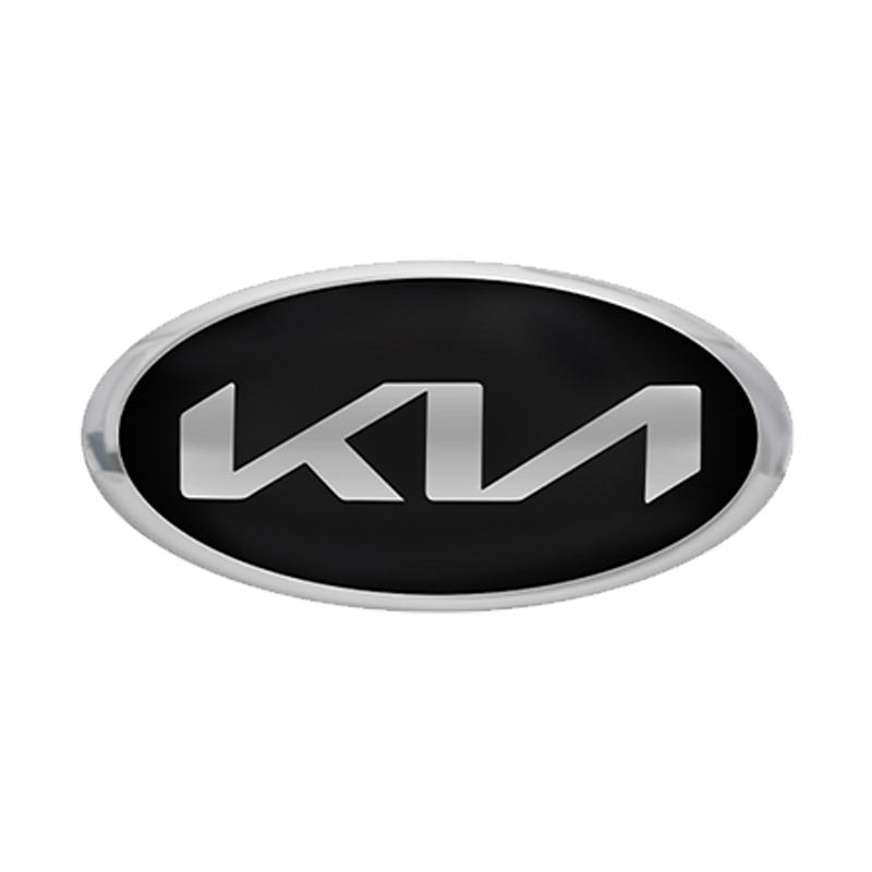 AAAGR1 1pcs 3D ABS Car Front Hood Logo Emblem Badge Sticker For KIA K2 K3 K5 K7 EV6 KX3 Soul Seltos Sportage Cerato Optima Sorento