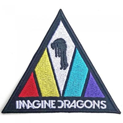 Треугольная железная нашивка с логотипом Imagine Dragons