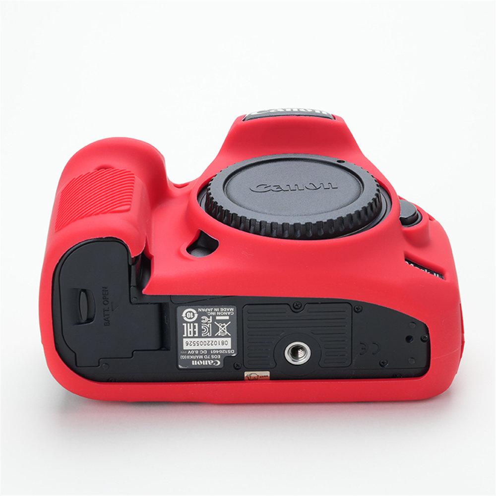 Мягкий силиконовый защитный чехол для корпуса камеры Canon EOS 5D2 5D3 5D4 6D 6D2 7D 7D2 750D 850D 80D 90D 800D 4000D 650D 700D 200D 250D