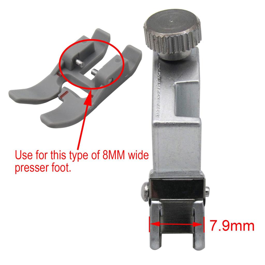 Sewing Machine Presser Foot Connector Bracket Sewing Presser Foot Adapter Presser Foot Fasteners for Sewing Project