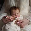 19-дюймовый Rebirth Baby LouLou Simulation Baby Новорожденный ребенок