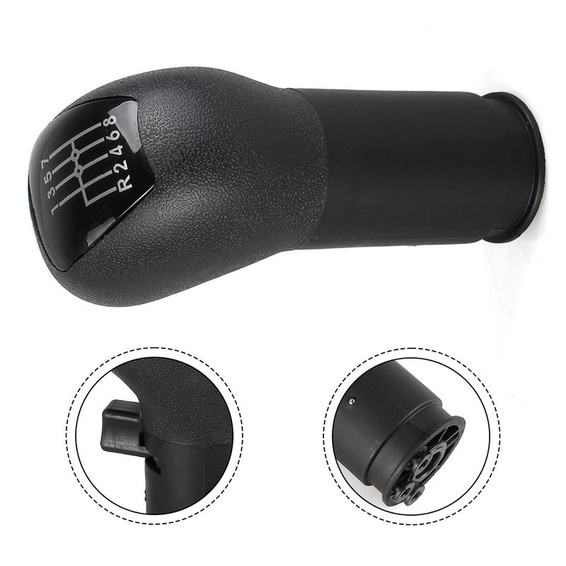 /Black /Plastic /Gear Shift Knob Head 3 Holes For MAN L2000 M2000 F2000 M90 F90 Replace 81970106009 Car Truck Interior Accessori