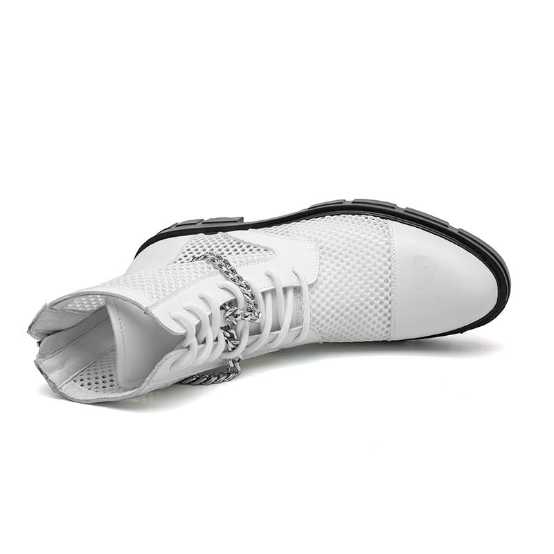 Модная кожаная обувь для мужчин Натуральная кожа Ботинки больших размеров Высококачественные дизайнерские формальные ботинки Повседневные ботинки Модный бизнес