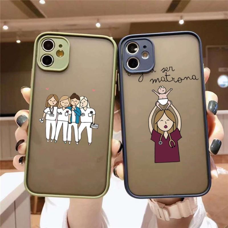 Чехол для телефона «Медсестра, медицина и здоровье» для IPhone 14 13 12 11 Mini Pro Max XS X Max XR 8 7 Plus SE 2022, цвет кожи, чехол для телефона