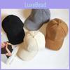 Cap Corduroy Baseball Unisex Peaked Caps Solid Color Hat Fashion Casual Gift