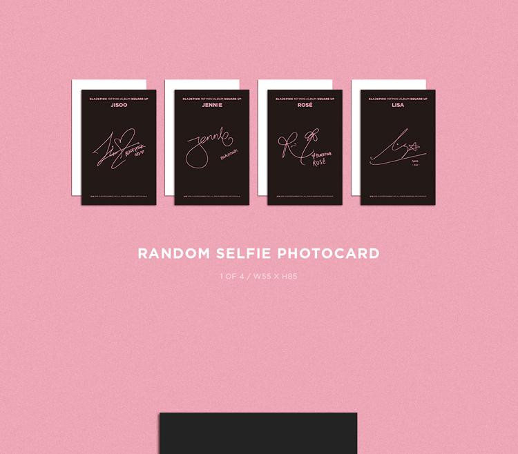 BLACKPINK [SQUARE UP] 1-й мини-альбом (ЧЕРНЫЙ / РОЗОВЫЙ вер.)