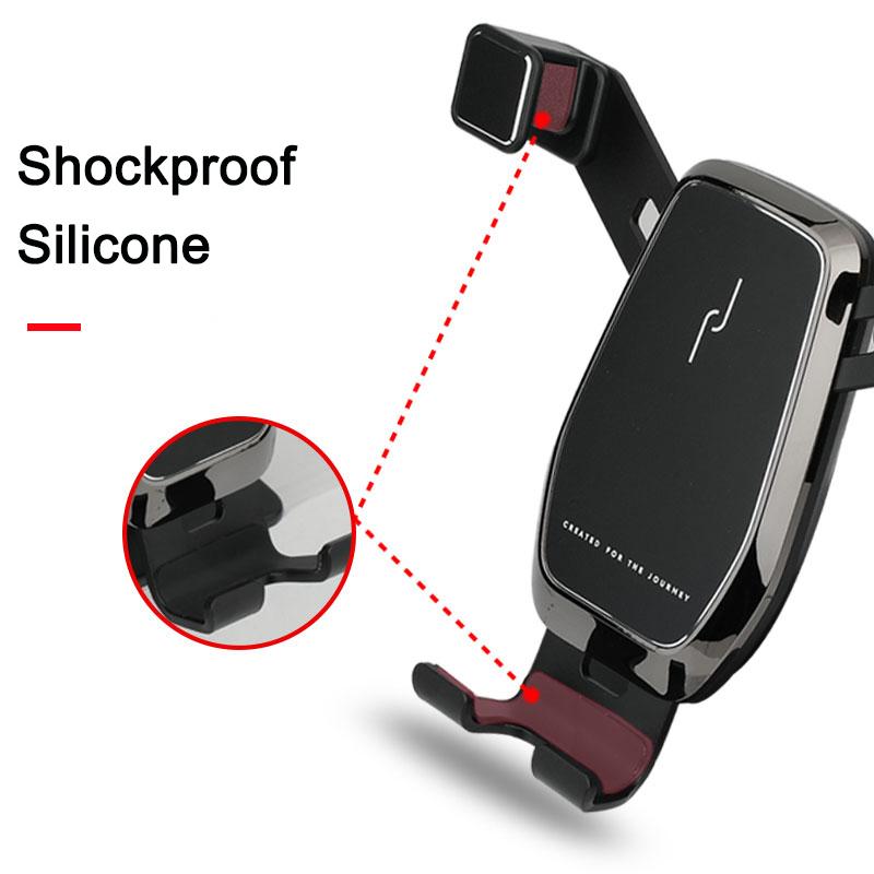 Car Mobile Phone Bracket Air Vent Mount Call Phone Holder for Volkswagen VW Golf 7 MK7 Accessories 2015 2016 2017 2018 2019 2020