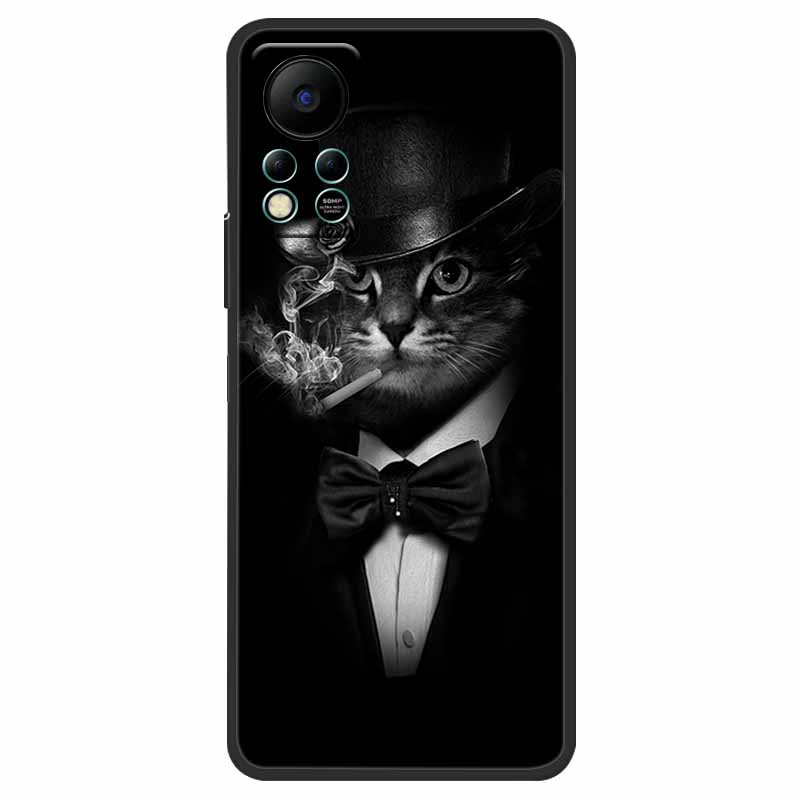 Для Infinix HOT 11S NFC Чехол X6812B Модный Мягкий ТПУ Силиконовый Чехол для Телефона Для Infinix HOT11S NFC Задняя Крышка HOT 11 S 6.78 Funda