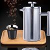 Double Walled French Press Coffee Maker 350ml Coffee Press Filter Pot Brewing Teapot  For Home