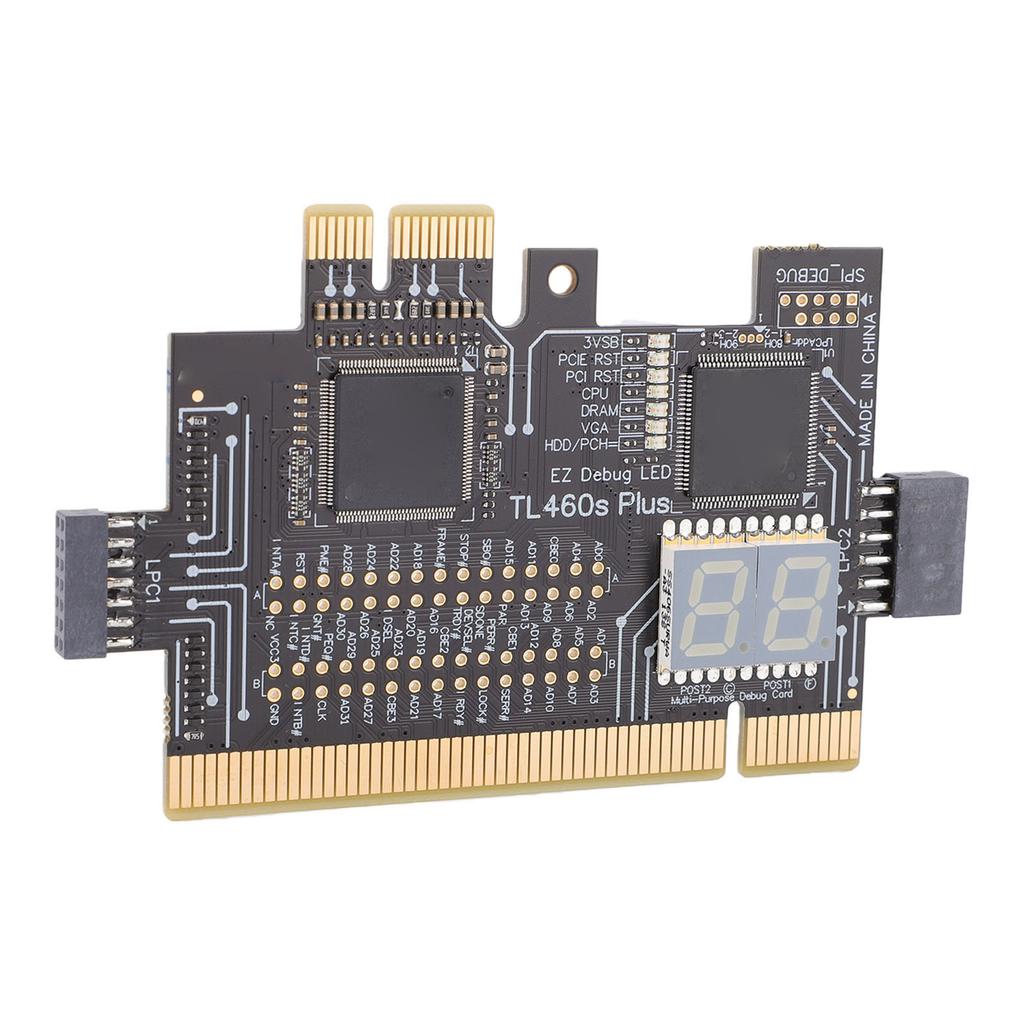 Диагностическая карта материнской платы LPC Debug Card Анализатор-тестер для диагностики материнских плат для сборки и обслуживания компьютеров