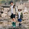 New Fashion Non-Slip Rain Boots: High-Top Waterproof Boots for Women, Men, and Children