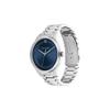 Calvin Klein Logo Series Quartz Watch Steel Bracelet Blue Dial Minimalist Fashion Three Hands Men watches 25200225