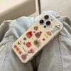 Милый чехол для телефона с рисунком десертов, прозрачный, для iPhone 17 Air 16 Pro Max 15 14 Plus 13 12 11 Pro, противоударный, силиконовая задняя крышка
