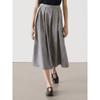 Za2024 Autumn New Women's Clothing Preppy Style Box Pleated Mid-Length Umbrella Skirt Pleated Skirt 05279279 811