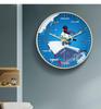 Radio-Controlled School Wall Clock for Classroom and Children's Bedroom