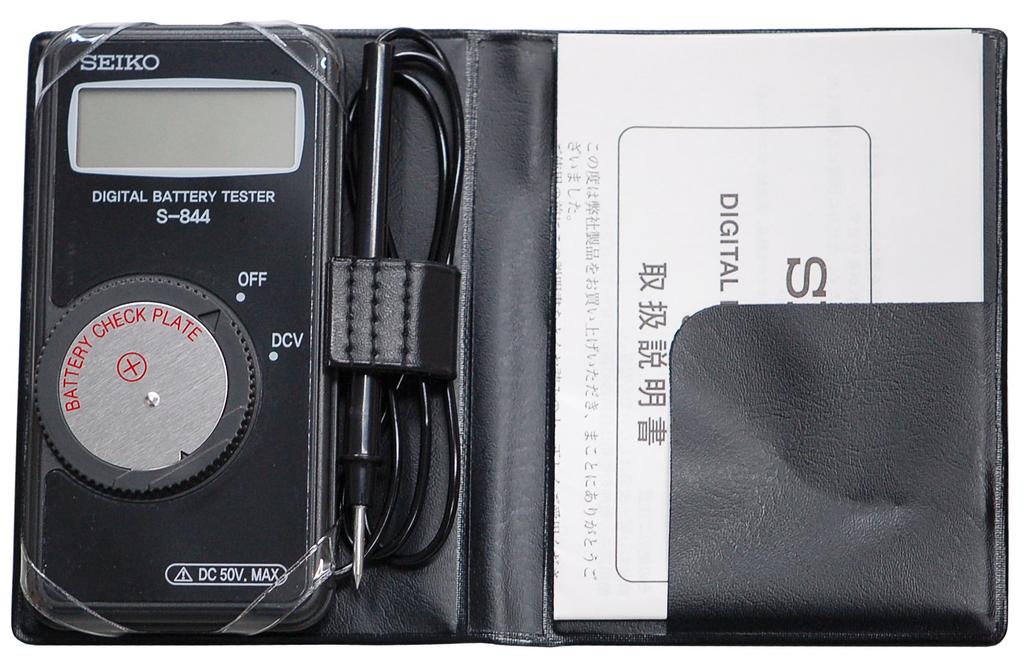 SEIKO Инструмент для часов Цифровой тестер для измерения напряжения батареи SE-S-844