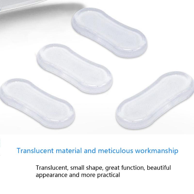 5 Pieces Toilet for Seat Bumpers Universal Toilet Lid Bumper Rubber Bumpers Self Adhesive Toilet Bumpers Used for Home H