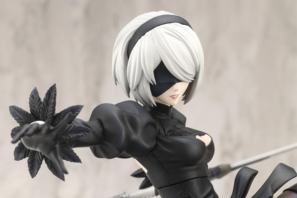 KOTOBUKIYA ARTFX J 2B масштаб ПВХ окрашенная готовая фигурка NieRAutomata Ver1.1a 1/8