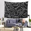 F1 2023 Tracks Tapestry Wall Hanging Aesthetic Home Decoration Tapestries for Dorm Room