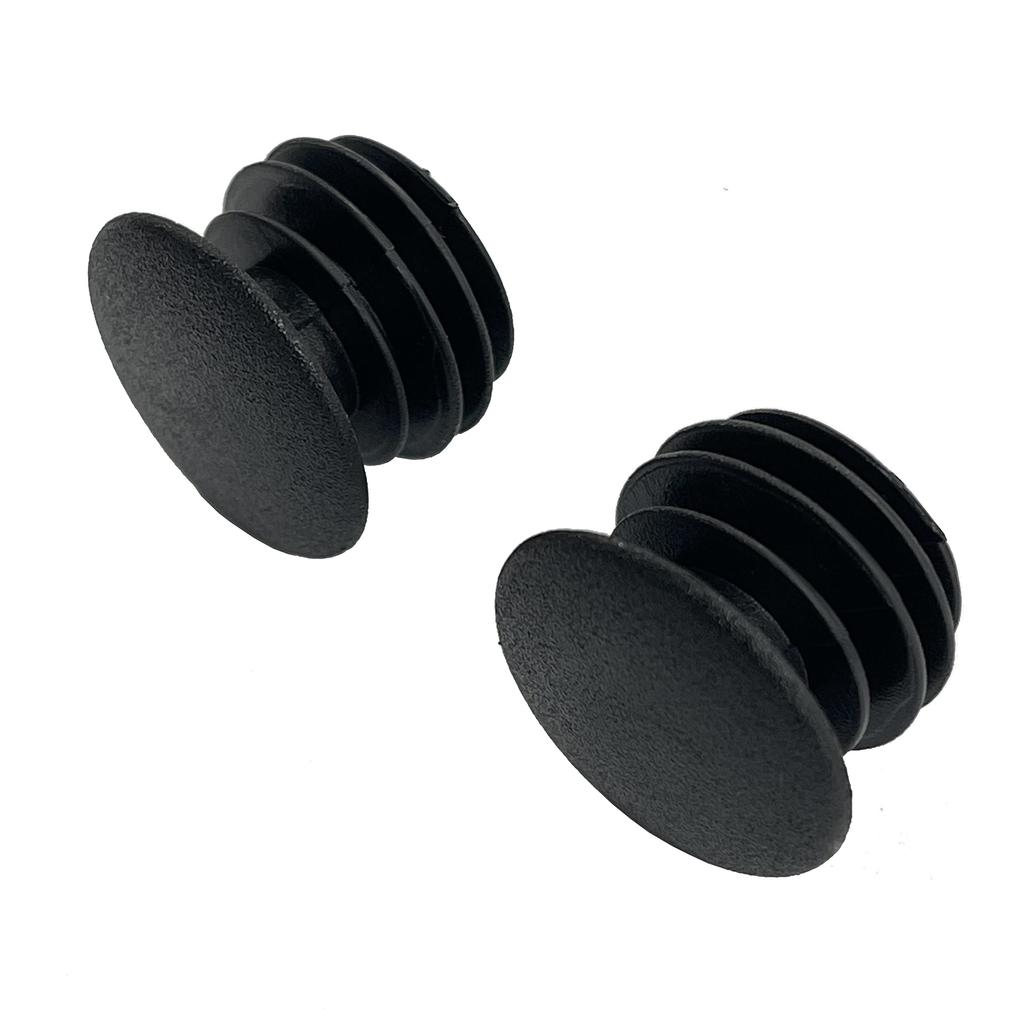 Velo Bicycle Grips [Barrel-Shaped Grips] Black 92mm (Left and Right Set) VLG-617-2A Small