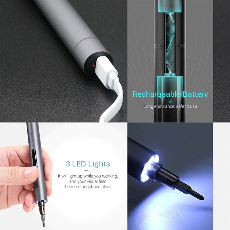 Электроотвёртка Xiaomi Wowstick 1F + 56 бит