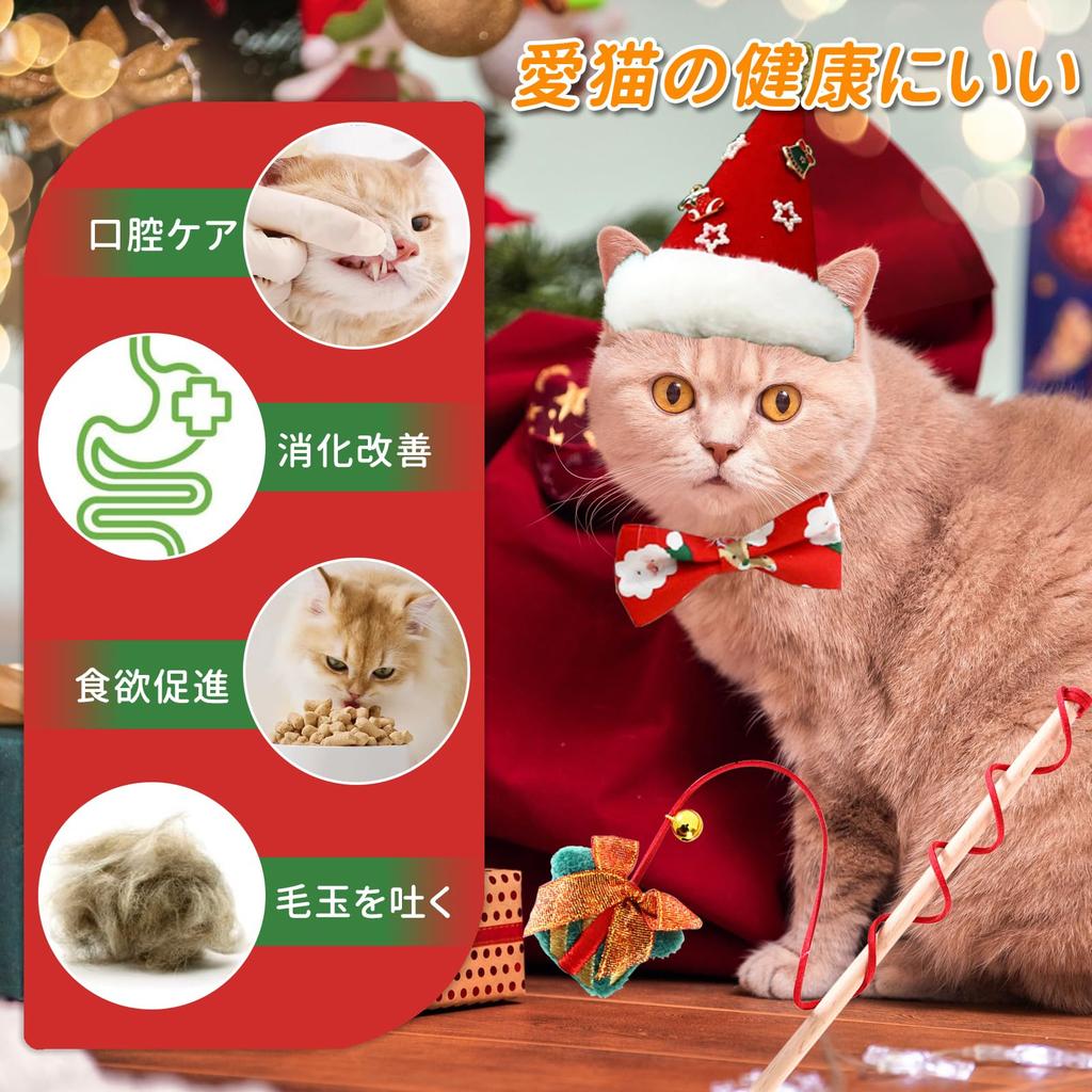CANPLUS 5 шт. в упаковке, рождественская кошачья шапка, цветная игрушка, жевательная игрушка, популярная кошачья палочка для скрежетания зубами, чистка зубов, прочный натуральный хлопок, снятие стресса, отсутствие