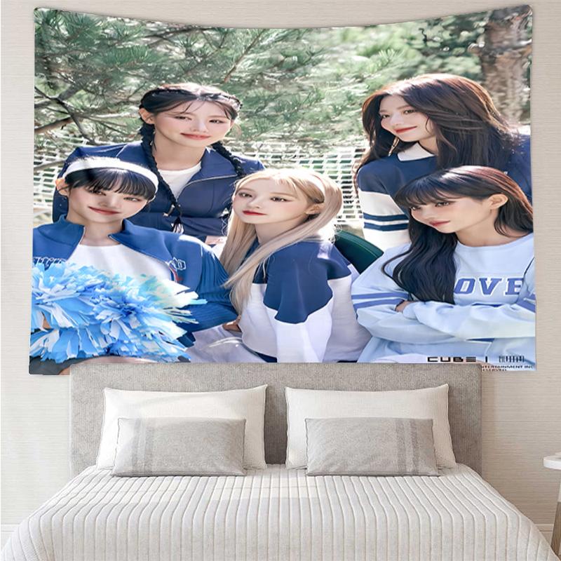 Gidle Tapestry for Bedroom Aesthetic Classroom Tapestries Wall Hanging for Living Room Dorm Office,Ideal Creative Gift