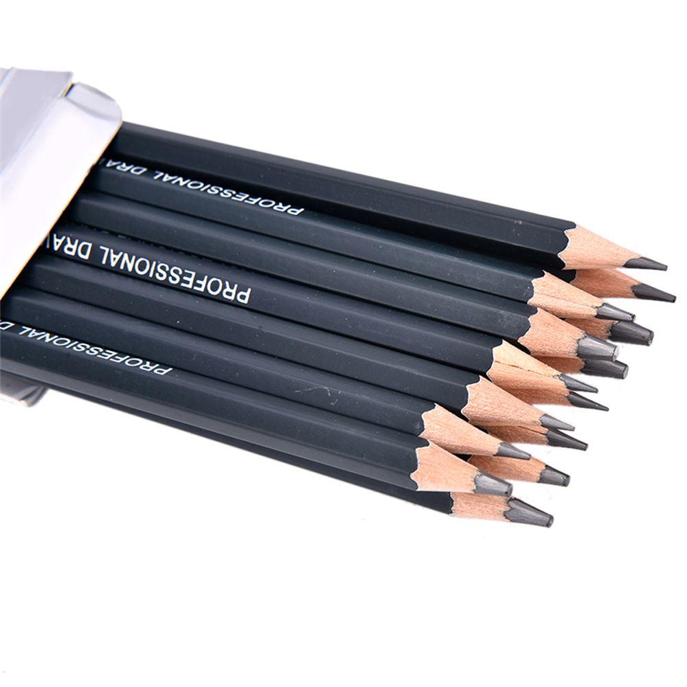 Exam Stationery Supplies Painting Pencils HB 2B 6H 4H 2H 3B Professional Sketch Drawing Pencil Set