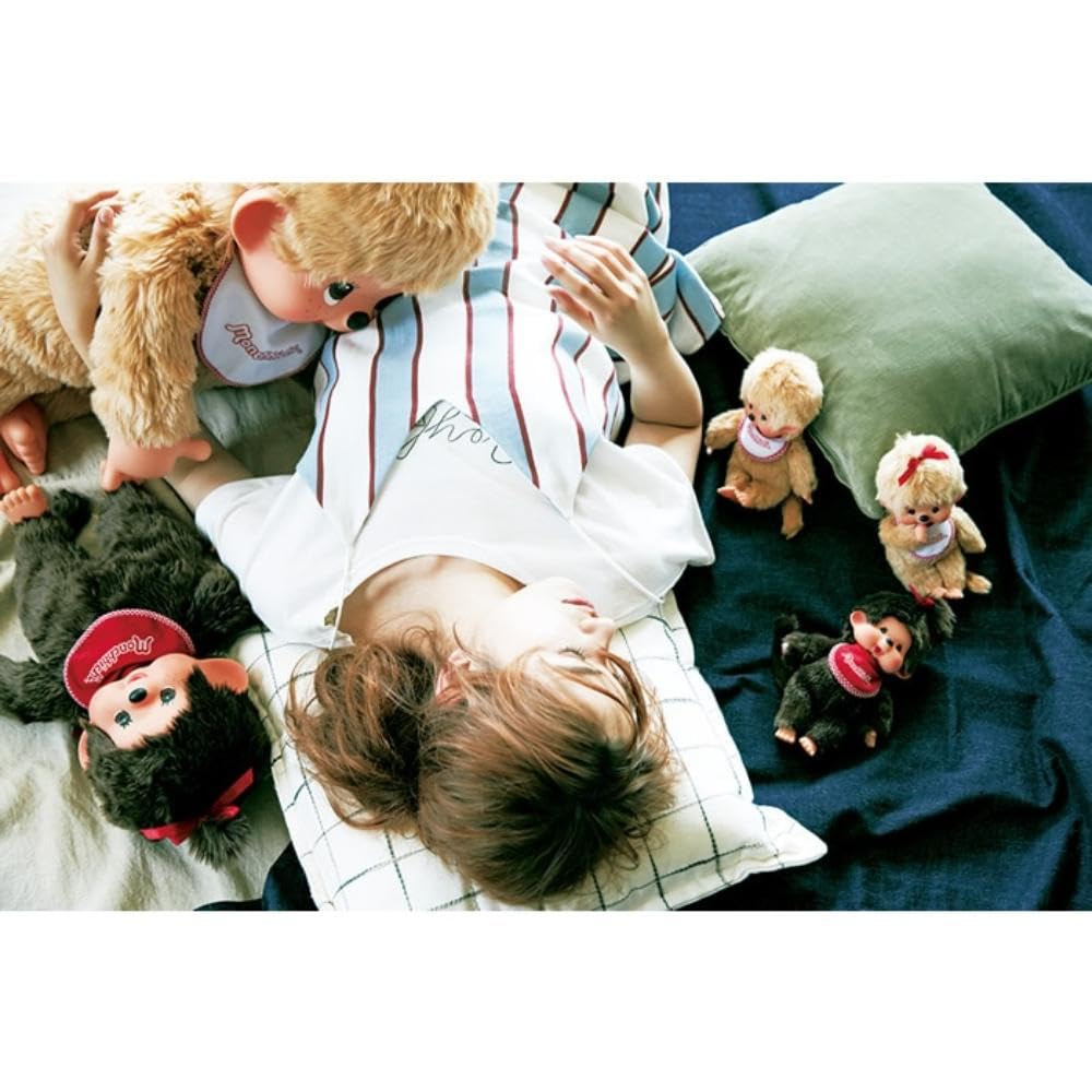 Sekiguchi Monchhichi Премиум Стандарт Маленькая Бежевая Кукла 251834 x Ш13 x Девочки H21.5 Г7.5см