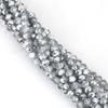 30-200Pcs Rondelle Austria Faceted Crystal Glass Beads Loose Spacer Beads for Jewelry Making