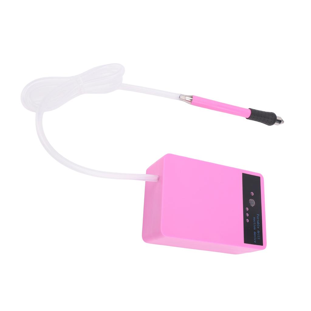 Electric Art Painting Pen, 1500mAh Re able Vacuum Pump Pen with Storage Tray, Low Noise Art Vacuum Pen Tool Kit, No Wax N
