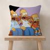 Cartoon The movie SSimpsons   Pillow Cushion Cover Pillowcase Living Room Sofa Home Decor Customized