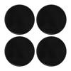4pcs Wheel Center Caps Excellent Sealing Exquisite ABS Snap On Wheel Center Hub Cap Cover 69mm Outer Diameter for