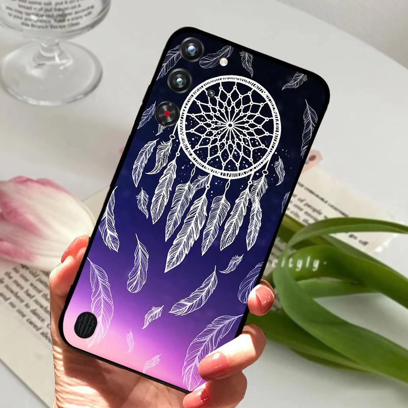 Стильный роскошный чехол для Nubia Red Magic 10 Pro, мягкий силиконовый TPU чехол для телефона ZTE nubia REDMAGIC 10 Pro+ 10 Pro Plus Fundas