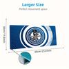 Msv Duisburg Custom Name Large Size Mouse Pad Large Gaming Table Cushion Non-slip Laptop Tablet Big Mousepad XXL Mat Mini PC Playmat With Lock edge