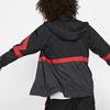Jordan Спортивная ветрозащитная куртка с капюшоном Мужские куртки Черный Красный CZ2495-010