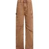 Retro Multi-Pocket Loose Casual Cargo Straight-Leg Jeans